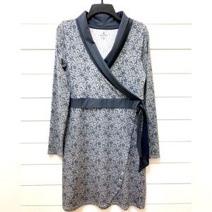 ATHLETA Wellington Floral Faux Wrap Dress NWOT